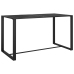 Set muebles de jardín 6 pzas y cojines aluminio gris antracita