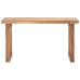 Mesa de comedor de madera maciza de sheesham 140x70x76 cm