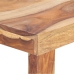 Mesa de comedor de madera maciza de sheesham 140x70x76 cm