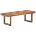 Mesa de centro de madera maciza de sheesham 100x50x35 cm