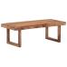 Mesa de centro de madera maciza de sheesham 100x50x35 cm