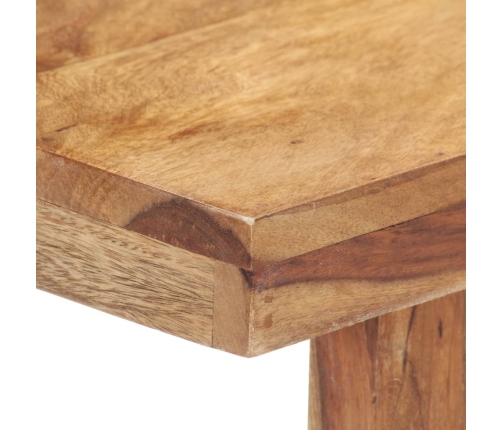 Mesa consola de madera maciza de sheesham 118x40x76 cm