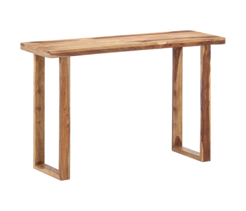 Mesa consola de madera maciza de sheesham 118x40x76 cm