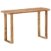 Mesa consola de madera maciza de sheesham 118x40x76 cm