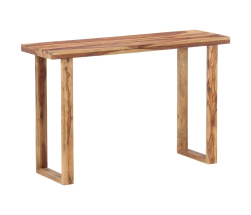 Mesa consola de madera maciza de sheesham 118x40x76 cm