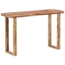 Mesa consola de madera maciza de sheesham 118x40x76 cm