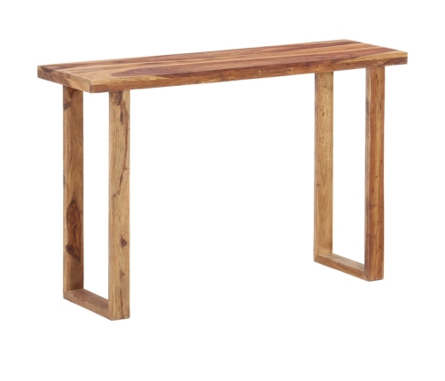 Mesa consola de madera maciza de sheesham 118x40x76 cm