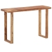 Mesa consola de madera maciza de sheesham 118x40x76 cm