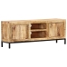 Mueble para TV de madera maciza de mango 118x30x45 cm