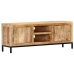 Mueble para TV de madera maciza de mango 118x30x45 cm