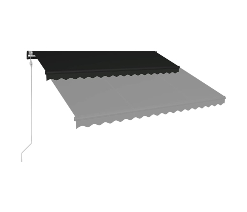 Toldo automático retráctil gris antracita 400x300 cm