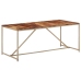 Mesa de comedor madera maciza 180x90x76 cm