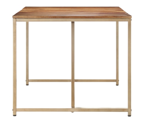 Mesa de comedor madera maciza 180x90x76 cm