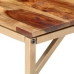 Mesa de comedor madera maciza 180x90x76 cm