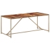 Mesa de comedor madera maciza 180x90x76 cm