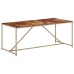 Mesa de comedor madera maciza 180x90x76 cm