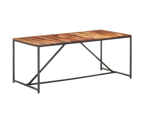 Mesa de comedor madera maciza 180x90x76 cm