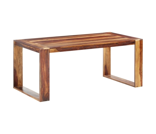 Mesa de comedor madera maciza 180x90x76 cm