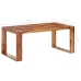 Mesa de comedor madera maciza 180x90x76 cm