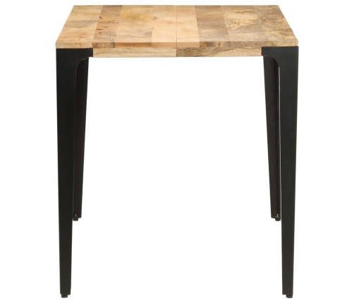 Mesa de comedor de madera maciza de mango 140x70x76 cm