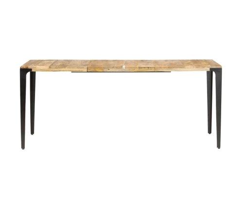 Mesa de comedor de madera maciza de mango 180x90x76 cm