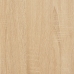 Escritorio madera contrachapada color roble Sonoma 140x50x77 cm