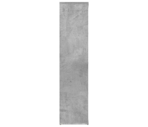 vidaXL Estantería de madera de ingeniería gris 50x25x106 cm