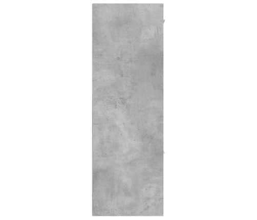 Armario almacenamiento madera contrachapada gris 60x29,5x90 cm