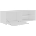 Mueble para TV madera contrachapada blanco 120x34x37 cm