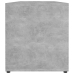 Mueble de TV madera contrachapada gris hormigón 120x34x37 cm