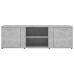 vidaXL Mueble de TV madera contrachapada gris hormigón 120x34x37 cm