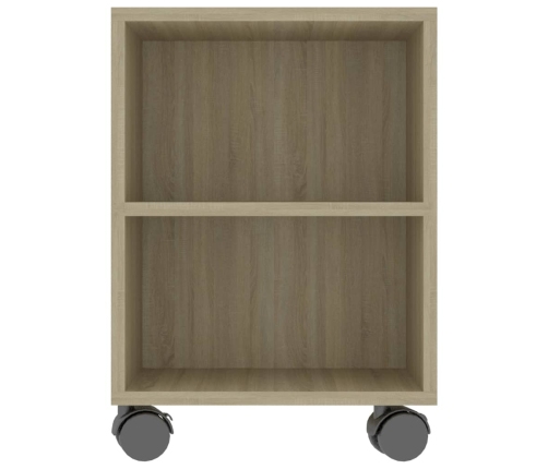 Mueble para TV madera contrachapada roble Sonoma 120x35x48 cm