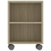 Mueble para TV madera contrachapada roble Sonoma 120x35x48 cm