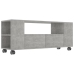 Mueble de TV madera contrachapada gris hormigón 120x35x48 cm