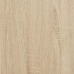 Escritorio madera contrachapada color roble Sonoma 80x45x74 cm