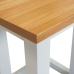 Mesa auxiliar de madera maciza de roble 27x24x37 cm