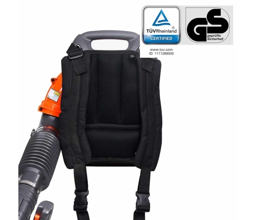 Soplador de hojas de mochila de gasolina 900 m³/h 42,7 cc