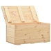 Caja de almacenaje de madera maciza de pino 100x54x50,7 cm