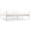 Estructura de cama sin colchón metal blanco 180x200 cm