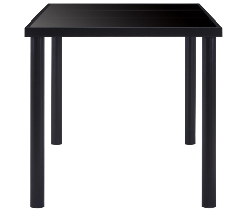 Juego de comedor 11 piezas cuero sintético marrón