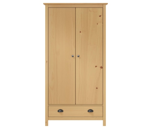 Armario de 2 puertas Hill madera maciza pino 89x50x170cm