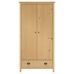 Armario de 2 puertas Hill madera maciza pino 89x50x170cm