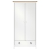 Armario de 2 puertas Hill madera maciza pino blanco 89x50x170cm