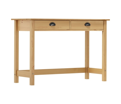 Mesa consola Hill con 2 cajones madera pino 110x45x74 cm