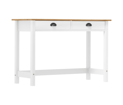 Mesa consola Hill con 2 cajones madera pino 110x45x74 cm