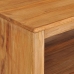 Mesa de centro de madera de teca maciza 80x80x40 cm