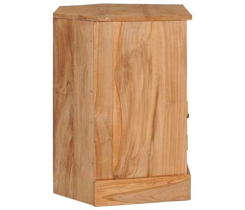 Aparador de madera maciza de teca 60x45x60 cm