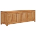 Mueble de TV de madera maciza de acacia 120x30x40 cm