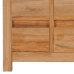 Mueble de TV de madera maciza de acacia 120x30x40 cm