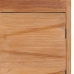 Mesa de centro de madera maciza de teca 90x50x40 cm